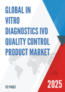 Global In Vitro Diagnostics IVD Quality Control Product Market Insights and Forecast to 2028