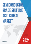 Global Semiconductor Grade Sulfuric Acid Market Research Report 2021