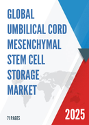 Global Umbilical Cord Mesenchymal Stem Cell Storage Market Research Report 2024