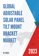Global Adjustable Solar Panel Tilt Mount Bracket Market Research Report 2023