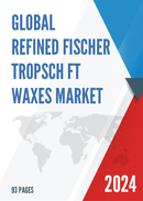 Global Refined Fischer Tropsch FT Waxes Market Research Report 2024