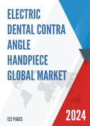 Global Electric Dental Contra Angle Handpiece Market Research Report 2024