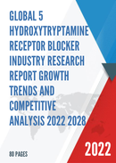Global 5 Hydroxytryptamine Receptor Blocker Industry Research Report Growth Trends and Competitive Analysis 2022 2028