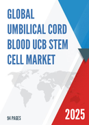 Global Umbilical Cord Blood UCB Stem Cell Market Insights and Forecast to 2028