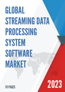 Global Streaming Data Processing System Software Market Research Report 2022