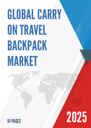 Global Carry On Travel Backpack Market Research Report 2024