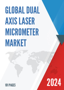 Dual axis online laser micrometer