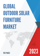 Global Outdoor Solar Furniture Market Research Report 2023
