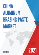 China Aluminum Brazing Paste Market Report Forecast 2021 2027