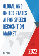 Global and United States AI for Speech Recognition Market Report Forecast 2022 2028
