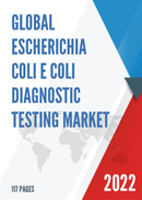 Global Escherichia Coli E Coli Diagnostic Testing Market Insights and Forecast to 2028