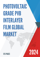 Global Photovoltaic Grade PVB Interlayer Film Market Research Report 2023