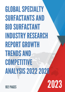Global Specialty Surfactants and Bio Surfactant Market Insights Forecast to 2028