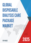 Global Disposable Dialysis Care Package Market Research Report 2024