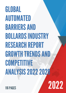 Global Automated Barriers and Bollards Industry Research Report Growth Trends and Competitive Analysis 2022 2028