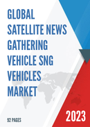 Global Satellite News Gathering Vehicle SNG Vehicles Market Insights Forecast to 2029