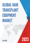 Global Hair Transplant Equipment Market Research Report 2023