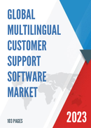 Global Multilingual Customer Support Software Market Research Report 2022