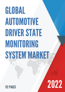 Global Automotive Driver Monitoring System DMS Market Size Status and Forecast 2020 2026