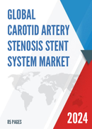 Global Carotid Artery Stenosis Stent System Market Research Report 2022