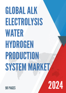 Global ALK Electrolysis Water Hydrogen Production System Market Research Report 2024