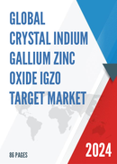 Global Crystal Indium Gallium Zinc Oxide IGZO Target Market Research Report 2023