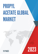Global Propyl Acetate Market Insights and Forecast to 2028
