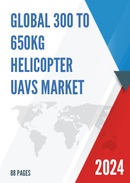 Global 300 to 650kg Helicopter UAVs Market Outlook 2022