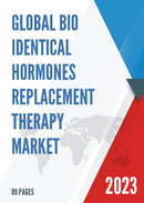 Global Bio identical Hormones Replacement Therapy Market Research Report 2023