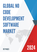 Global No Code Development Software Market Research Report 2022