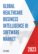 Global Healthcare Business Intelligence BI Software Market Insights Forecast to 2028