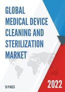 Global Medical Device Cleaning and Sterilization Market Research Report 2022