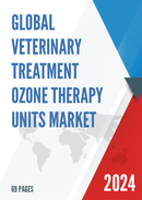 Global Veterinary Treatment Ozone Therapy Units Market Research Report 2023