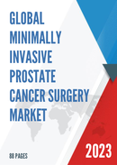 Global Minimally Invasive Prostate Cancer Surgery Market Insights Forecast to 2028