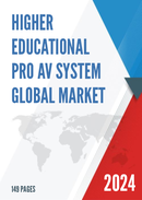 Global Higher Educational Pro AV System Market Research Report 2023