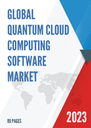 Global Quantum Cloud Computing Software Market Research Report 2023
