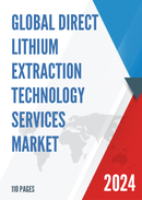 Global Direct Lithium Extraction Technology Services Market Research Report 2023