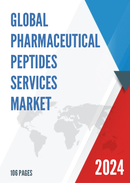 Global Pharmaceutical Peptides Services Market Research Report 2022