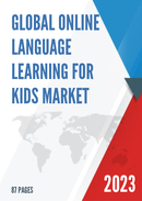 Global Online Language Learning for Kids Market Research Report 2023