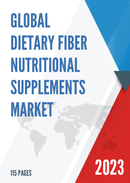 Global Dietary Fiber Nutritional Supplements Market Insights Forecast to 2028