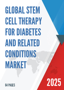 Global Stem Cell Therapy for Diabetes and Related Conditions Market Research Report 2023