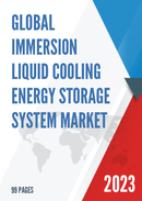 Global Immersion Liquid Cooling Energy Storage System Market Research Report 2023