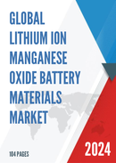 Global Lithium Ion Manganese Oxide Battery Materials Market Insights and Forecast to 2028