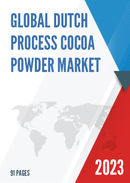 Global and China Dutch process Cocoa Powder Market Insights Forecast to 2027