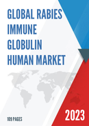 Global Rabies Immune Globulin Human Market Research Report 2023