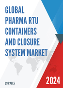 Global Pharma RTU Containers and Closure System Market Research Report 2024