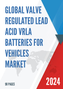 Global Valve Regulated Lead Acid VRLA Batteries for Vehicles Market Insights Forecast to 2028