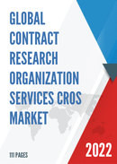 Global Contract Research Organization Services CROs Market Insights and Forecast to 2028