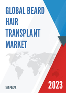 Global Beard Hair Transplant Market Research Report 2022