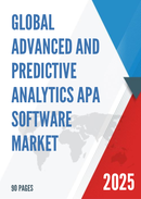 China Advanced and Predictive Analytics APA Software Market Report Forecast 2021 2027